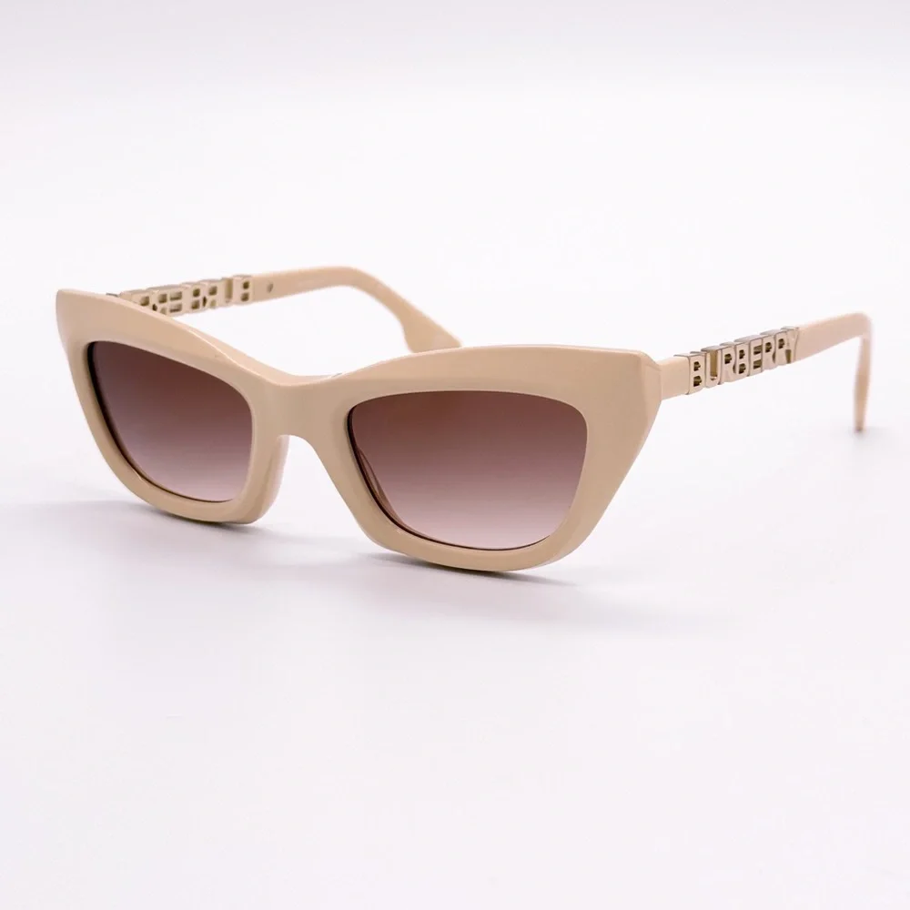 NEW BURBERRY BE4409 4092/13 WOMEN SUNGLASSES BE4409 409213 BEIGE PINK EYEWEAR